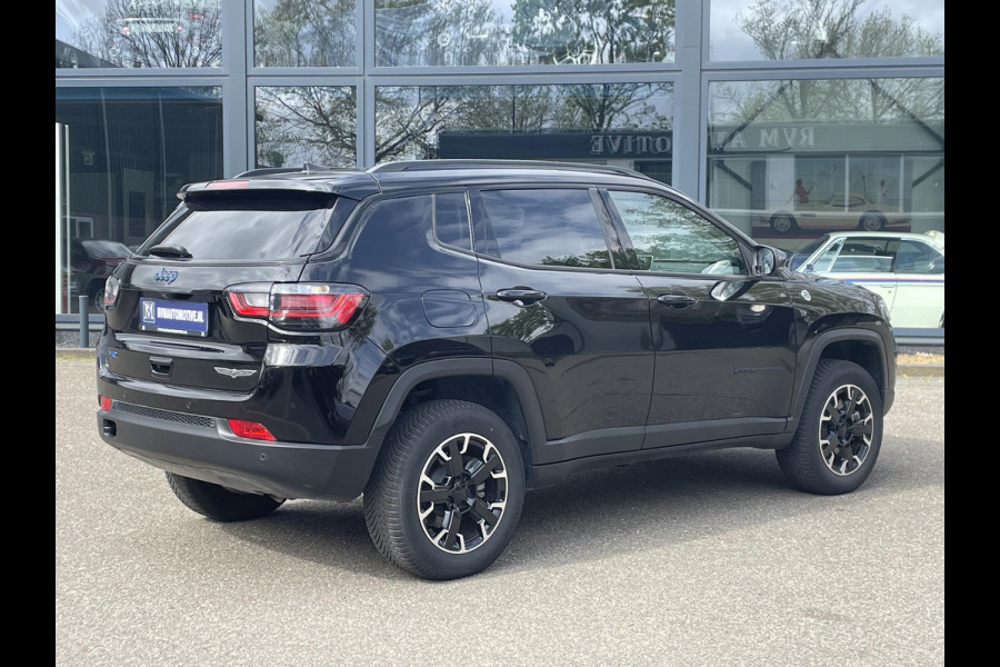 Jeep Compass 4xe 240 Plug-in Hybrid Electric Trailhawk PHEV| ACHTERUITRIJCAMERA| ADAPTIVE CRUISE CONTROL| APPLE CAPLAY/ ANDROID AUTO|