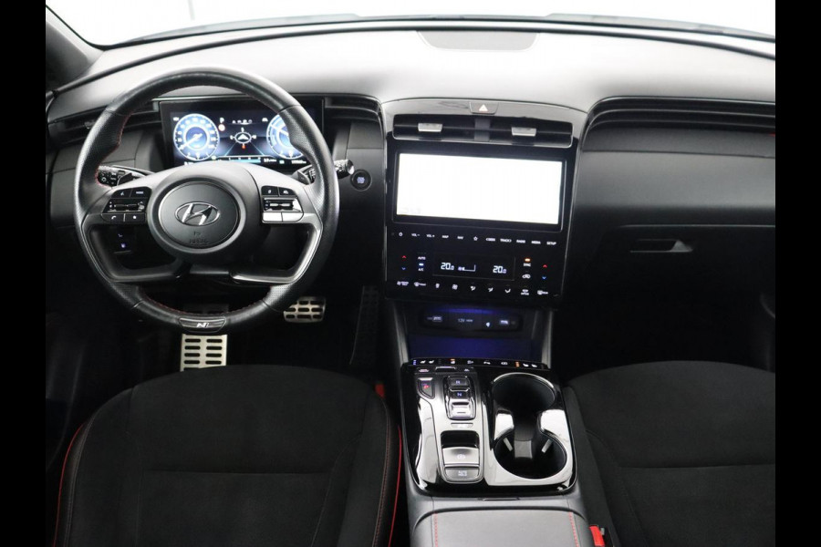 Hyundai Tucson 1.6 T-GDI PHEV N Line Sky 4WD | SOH 92,5% | Panoramadak | Stoelventilatie | Trekhaak | 360 Camera | Leder/Alcantara | Krell Audio | Adaptive cruise | Carplay | Full LED | Memory | PHEV | Plug In