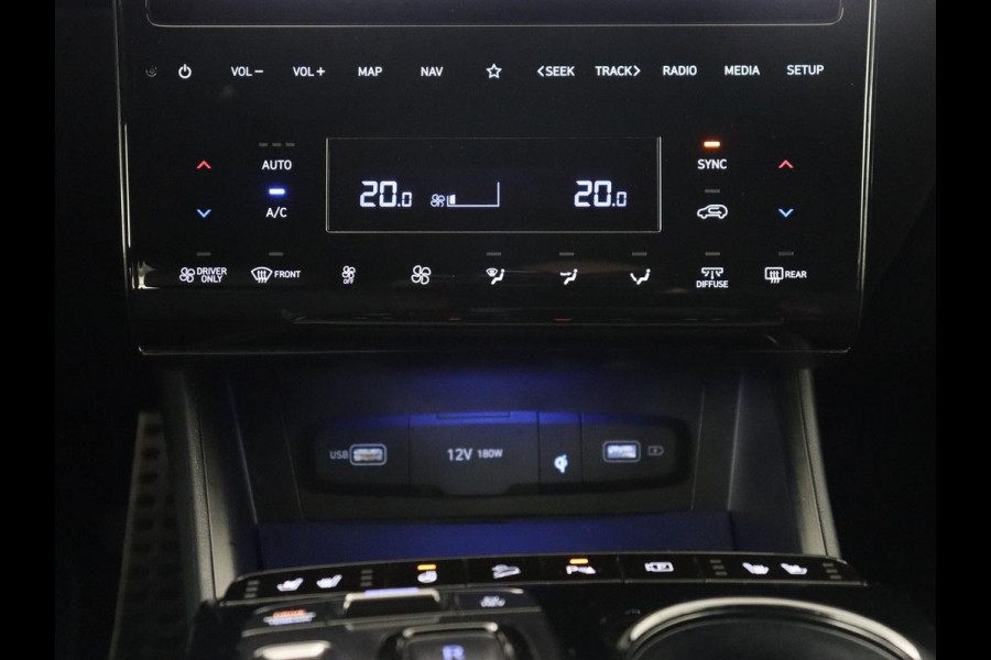 Hyundai Tucson 1.6 T-GDI PHEV N Line Sky 4WD | SOH 92,5% | Panoramadak | Stoelventilatie | Trekhaak | 360 Camera | Leder/Alcantara | Krell Audio | Adaptive cruise | Carplay | Full LED | Memory | PHEV | Plug In