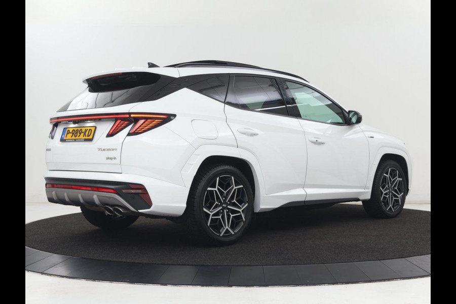Hyundai Tucson 1.6 T-GDI PHEV N Line Sky 4WD | SOH 92,5% | Panoramadak | Stoelventilatie | Trekhaak | 360 Camera | Leder/Alcantara | Krell Audio | Adaptive cruise | Carplay | Full LED | Memory | PHEV | Plug In