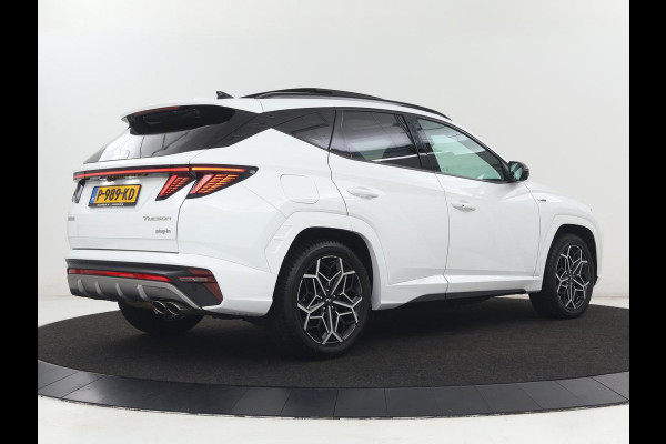 Hyundai Tucson 1.6 T-GDI PHEV N Line Sky 4WD | SOH 92,5% | Panoramadak | Stoelventilatie | Trekhaak | 360 Camera | Leder/Alcantara | Krell Audio | Adaptive cruise | Carplay | Full LED | Memory | PHEV | Plug In