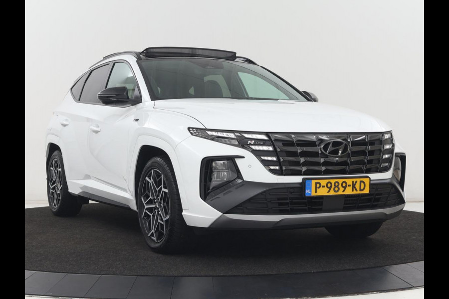 Hyundai Tucson 1.6 T-GDI PHEV N Line Sky 4WD | SOH 92,5% | Panoramadak | Stoelventilatie | Trekhaak | 360 Camera | Leder/Alcantara | Krell Audio | Adaptive cruise | Carplay | Full LED | Memory | PHEV | Plug In