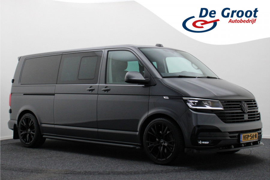 Volkswagen Transporter 2.0 TDI DSG L2H1 30 DC Bulli Leer, 2x Elektr. Schuifdeur, ACC, Camera, Apple Carplay, LED, Trekhaak, 20''