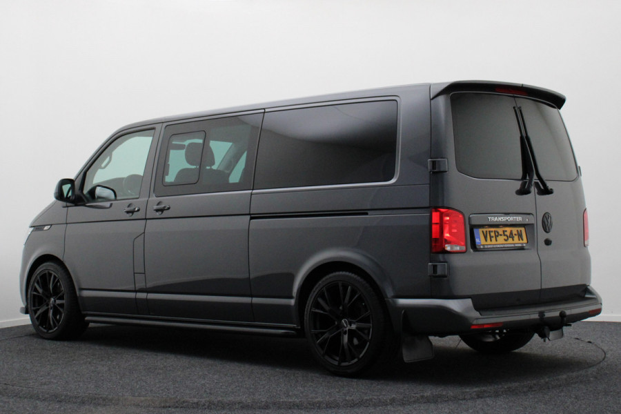 Volkswagen Transporter 2.0 TDI DSG L2H1 30 DC Bulli Leer, 2x Elektr. Schuifdeur, ACC, Camera, Apple Carplay, LED, Trekhaak, 20''