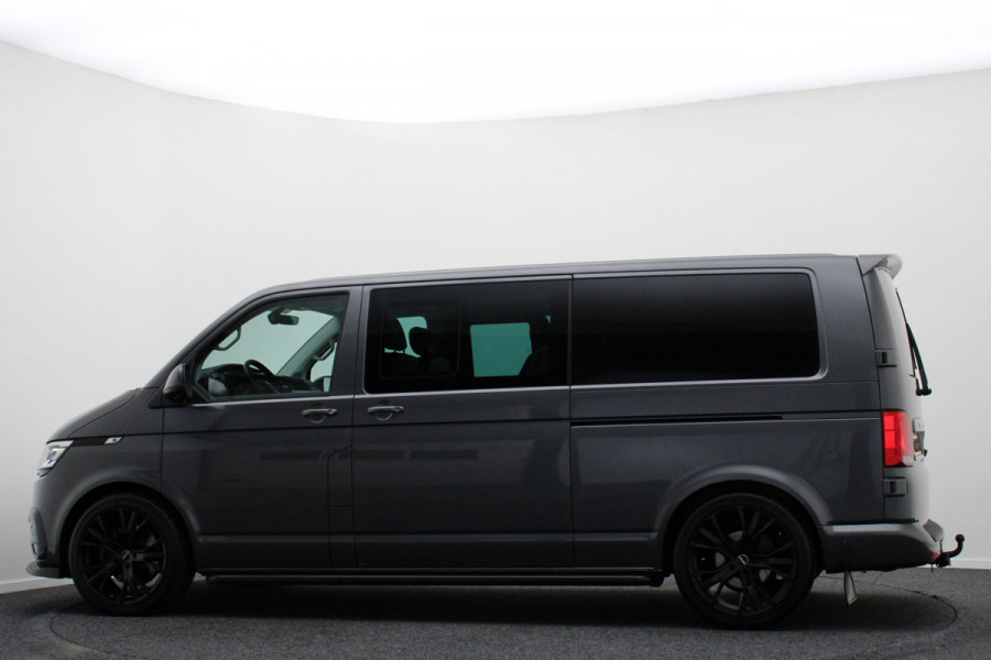 Volkswagen Transporter 2.0 TDI DSG L2H1 30 DC Bulli Leer, 2x Elektr. Schuifdeur, ACC, Camera, Apple Carplay, LED, Trekhaak, 20''
