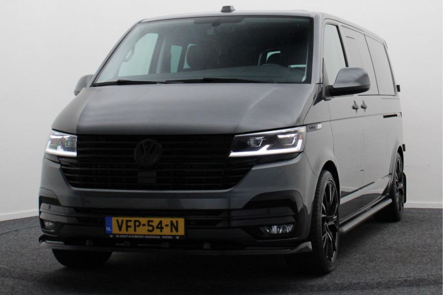 Volkswagen Transporter 2.0 TDI DSG L2H1 30 DC Bulli Leer, 2x Elektr. Schuifdeur, ACC, Camera, Apple Carplay, LED, Trekhaak, 20''