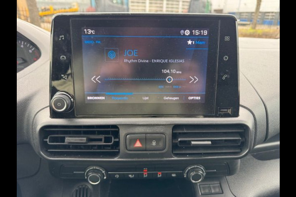 Peugeot Partner 1.5 BlueHDi 100 L2 3zits Airco,Cruisecontrol VOORSCHADE