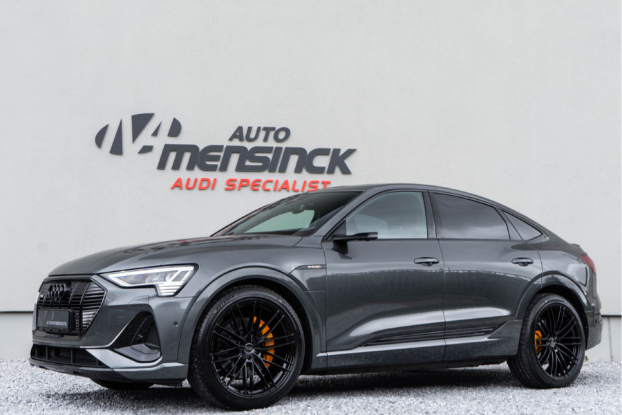 Audi e-tron Sportback 55 Quattro / 2x S-line/ S zetels/ Head-up/ B&O/ 360 camera/ Pano/ Trekhaak/ 300kW (408PK)