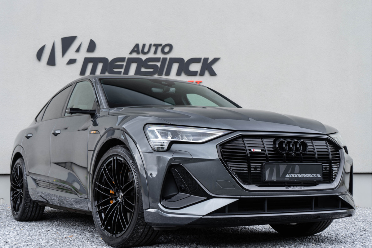 Audi e-tron Sportback 55 Quattro / 2x S-line/ S zetels/ Head-up/ B&O/ 360 camera/ Pano/ Trekhaak/ 300kW (408PK)