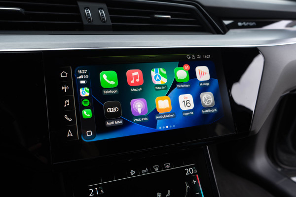 Audi e-tron Sportback 55 Quattro / 2x S-line/ S zetels/ Head-up/ B&O/ 360 camera/ Pano/ Trekhaak/ 300kW (408PK)