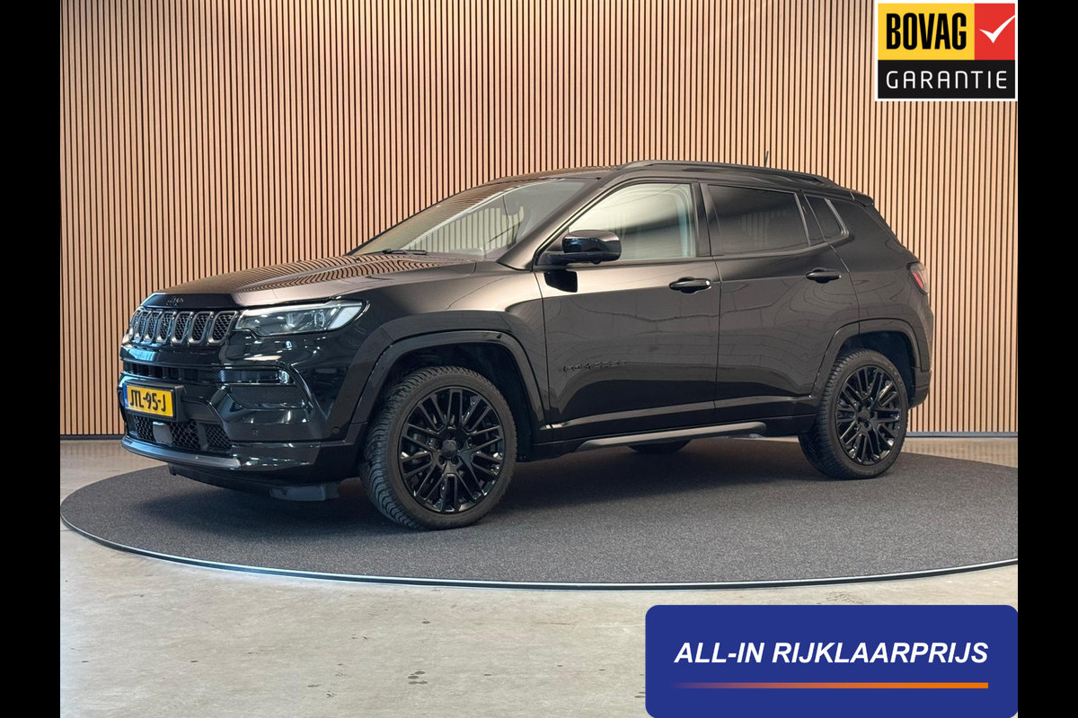 Jeep Compass 1.5T e-Hybrid S Aut. | Navi | 360 Camera | Leder | Stoelverw. | LED | Incl. garantie