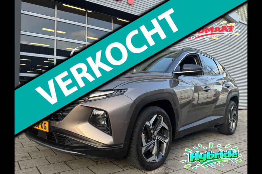 Hyundai Tucson 1.6 T-GDI HEV Premium- Navigatie I Leer I Airco I Sport velgen I LED I PDC I Dealer onderhouden
