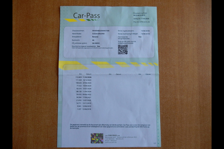 Suzuki Baleno 1.2 EXCLUSIVE*1eEIG*AIRCO*NW APK*