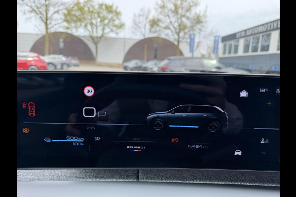 Peugeot E-5008 GT 73 kWh SOH 95%| 7 PERSOONS | COMPLEET UITGEVOERD| STOEL VENTILATIE |WARMTEPOMP| ADAPTIEVE CRUISE CONTROL | 360° CAMERA | ACHTERBANK VERWARMD |STOEL+ STUURVERWARMING| MEMORY STOEL MET MASSAGE| DODE HOEK SENSOR| ELEKTRISCHE ACHTERKLEP