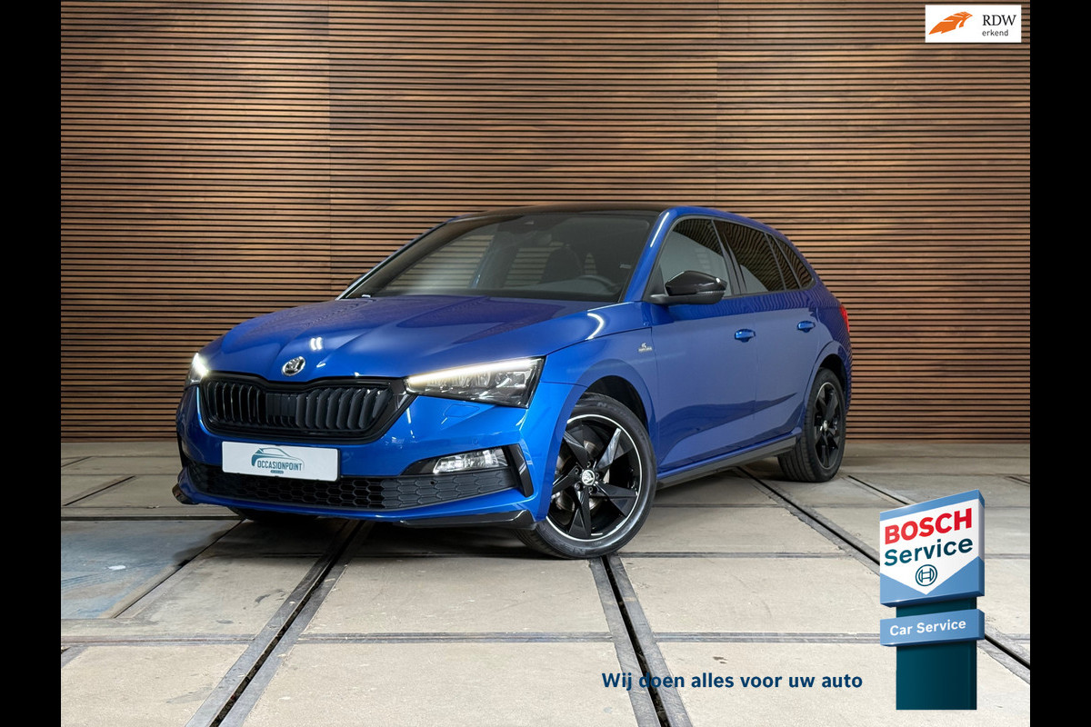 Škoda SCALA 1.5 TSI Monte Carlo | Panorama | Winterpakket | Cruise adaptief | Trekhaak elektr. | BOMVOL |