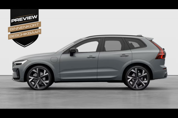 Volvo XC60 T8 Plug-in AWD Ultra Black Edition Luchtvering | Bowers & Wilkins | Massage | Adapt. Cruise | Stoelventilatie | Open dak | 360 Camera | Stuur-/stoelverwarming