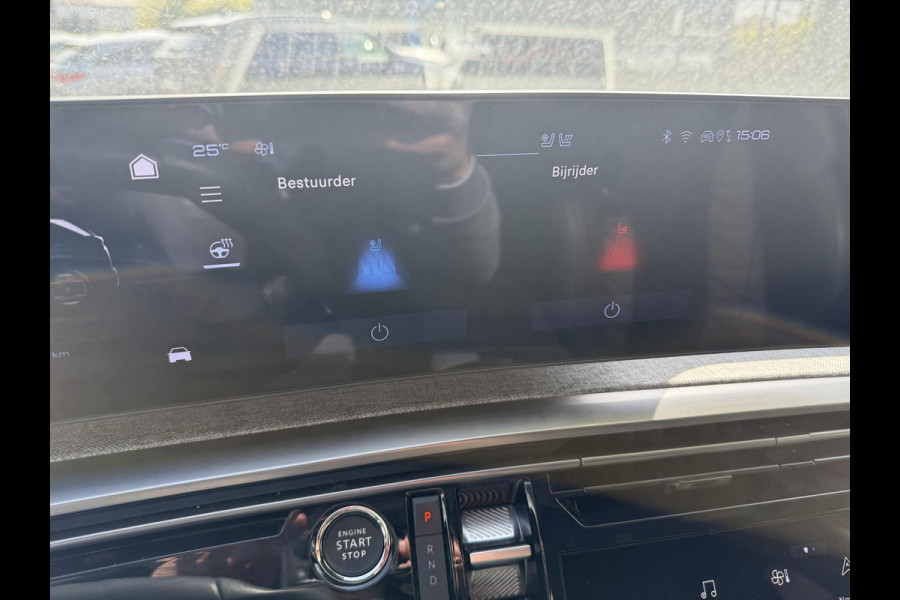 Peugeot E-5008 GT 73 kWh SOH 95%| 7 PERSOONS | COMPLEET UITGEVOERD| STOEL VENTILATIE |WARMTEPOMP| ADAPTIEVE CRUISE CONTROL | 360° CAMERA | ACHTERBANK VERWARMD |STOEL+ STUURVERWARMING| MEMORY STOEL MET MASSAGE| DODE HOEK SENSOR| ELEKTRISCHE ACHTERKLEP