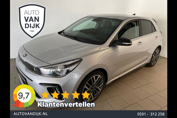 Kia Rio 1.0 TGDI GT-Line AIRCO NAVI CRUISE BLUETOOTH CAMERA STOELVERW STUURVERW ELEK RAMEN CENT VERG VELGEN ZEER NETTE AUTO