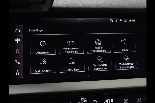 Audi A3 30 TFSI Business edition | Carplay | Sportstoelen | Virtual Cockpit | Full LED | Audi Sound | Climate control | Bluetooth | Cruise control | Parkeerhulp | Sportstuur