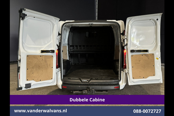 Ford Transit Custom 2.0 TDCI 131pk L2H1 Dubbele Cabine Euro6 Airco | 6-Zits | Camera | Apple Carplay | Xenon | Cruisecontrol 2540kg Trekhaak, Android Auto, Verwarmde voorruit, Parkeersensoren