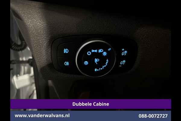 Ford Transit Custom 2.0 TDCI 131pk L2H1 Dubbele Cabine Euro6 Airco | 6-Zits | Camera | Apple Carplay | Xenon | Cruisecontrol 2540kg Trekhaak, Android Auto, Verwarmde voorruit, Parkeersensoren
