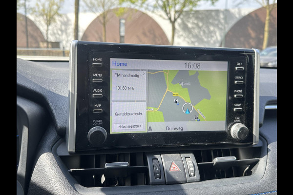 Toyota RAV4 2.5 Hybrid AWD Bi-Tone | STUUR + STOEL VERWARMING | KEYLESS | ACHTERUITRIJ CAMERA | ADAP. CRUISE | ELEK. STOELEN | TREKHAAK | 46K KM ! | 12 MND BOVAG GARANTIE |