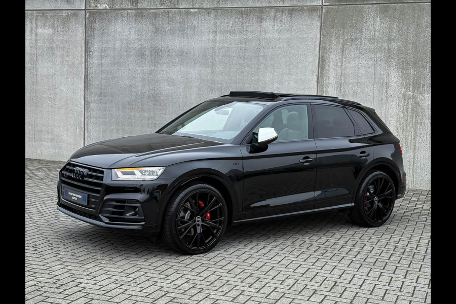 Audi Q5 3.0TFSI V6 354pk Quattro SQ5 Competition S-Line Black Edition! Pano|Virtual|B&O|Magnetic|S-Kuipstoelen|HD Matrix|Carbon|RS
