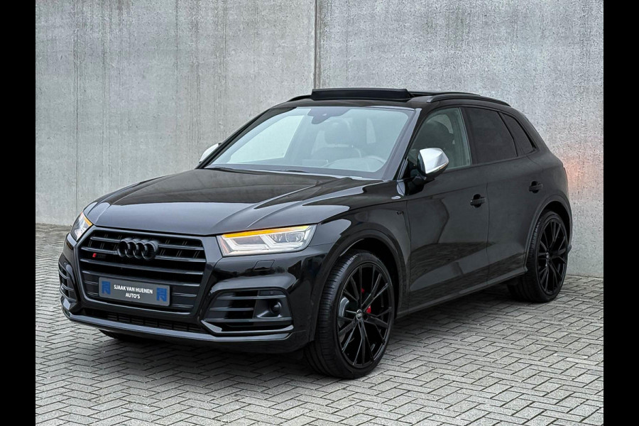 Audi Q5 3.0TFSI V6 354pk Quattro SQ5 Competition S-Line Black Edition! Pano|Virtual|B&O|Magnetic|S-Kuipstoelen|HD Matrix|Carbon|RS