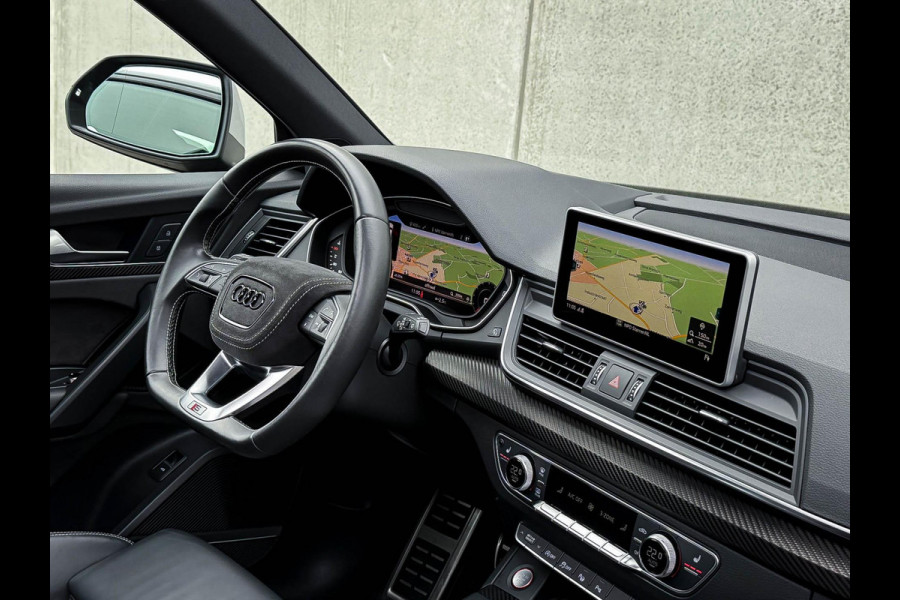 Audi Q5 3.0TFSI V6 354pk Quattro SQ5 Competition S-Line Black Edition! Pano|Virtual|B&O|Magnetic|S-Kuipstoelen|HD Matrix|Carbon|RS