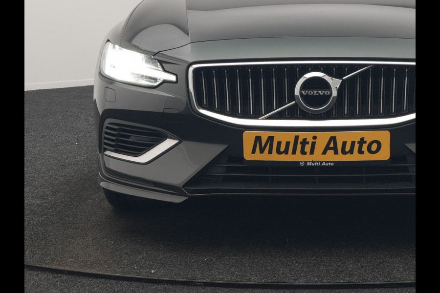 Volvo V60 T8 Twin Engine AWD Inscription PHEV 390pk | Panodak | Lederen Sportstoelen & Stuur Verwarmd | Apple Carplay | Navigatie | Cruise Control | Virtual | Achterbank Verwarmd | 18"L.M | Plug In Hybrid |