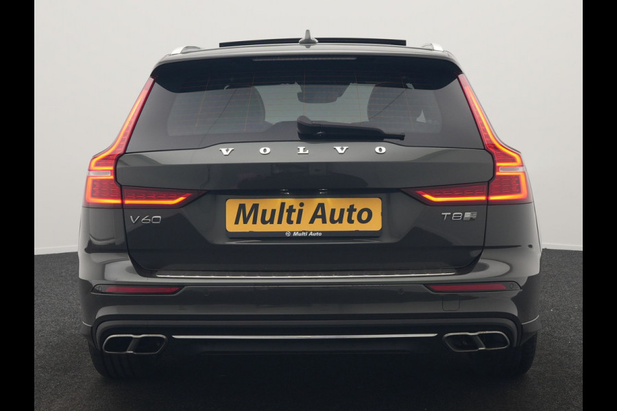 Volvo V60 T8 Twin Engine AWD Inscription PHEV 390pk | Panodak | Lederen Sportstoelen & Stuur Verwarmd | Apple Carplay | Navigatie | Cruise Control | Virtual | Achterbank Verwarmd | 18"L.M | Plug In Hybrid |