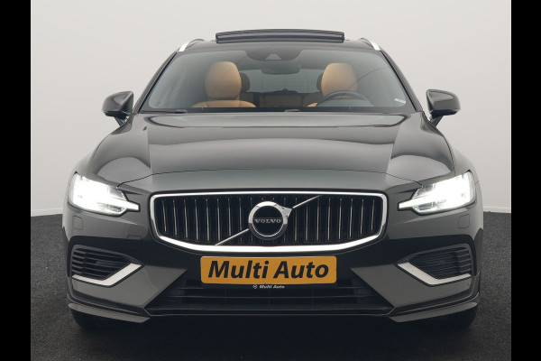 Volvo V60 T8 Twin Engine AWD Inscription PHEV 390pk | Panodak | Lederen Sportstoelen & Stuur Verwarmd | Apple Carplay | Navigatie | Cruise Control | Virtual | Achterbank Verwarmd | 18"L.M | Plug In Hybrid |