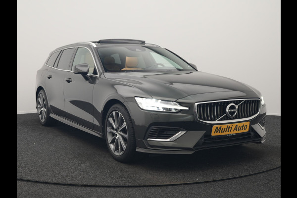 Volvo V60 T8 Twin Engine AWD Inscription PHEV 390pk | Panodak | Lederen Sportstoelen & Stuur Verwarmd | Apple Carplay | Navigatie | Cruise Control | Virtual | Achterbank Verwarmd | 18"L.M | Plug In Hybrid |