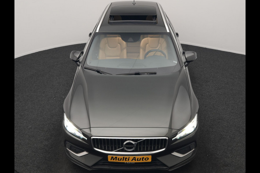 Volvo V60 T8 Twin Engine AWD Inscription PHEV 390pk | Panodak | Lederen Sportstoelen & Stuur Verwarmd | Apple Carplay | Navigatie | Cruise Control | Virtual | Achterbank Verwarmd | 18"L.M | Plug In Hybrid |