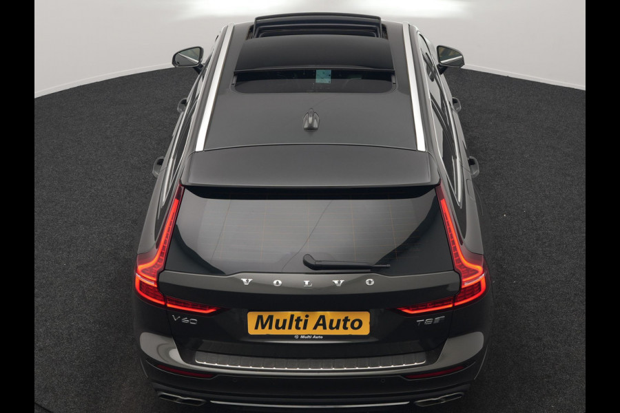 Volvo V60 T8 Twin Engine AWD Inscription PHEV 390pk | Panodak | Lederen Sportstoelen & Stuur Verwarmd | Apple Carplay | Navigatie | Cruise Control | Virtual | Achterbank Verwarmd | 18"L.M | Plug In Hybrid |