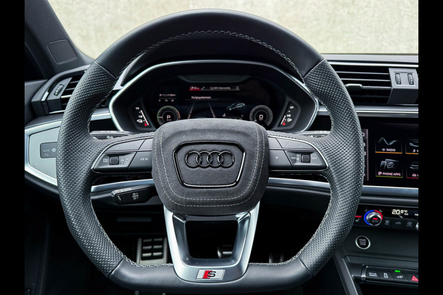 Audi Q3 Sportback 45TFSI e 245pk S-Tronic Competition S Edition S-Line 1éEig Pano|S+Memory|360°|Ambiance|Lane|Matrix|Trekhaak|RSQ3