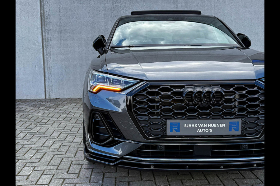 Audi Q3 Sportback 45TFSI e 245pk S-Tronic Competition S Edition S-Line 1éEig Pano|S+Memory|360°|Ambiance|Lane|Matrix|Trekhaak|RSQ3