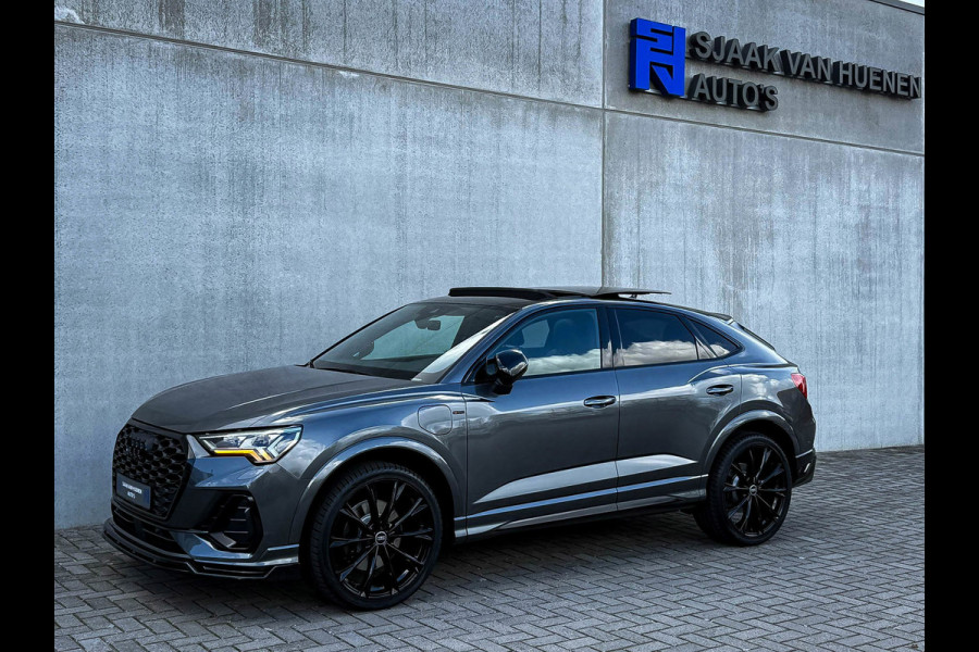 Audi Q3 Sportback 45TFSI e 245pk S-Tronic Competition S Edition S-Line 1éEig Pano|S+Memory|360°|Ambiance|Lane|Matrix|Trekhaak|RSQ3