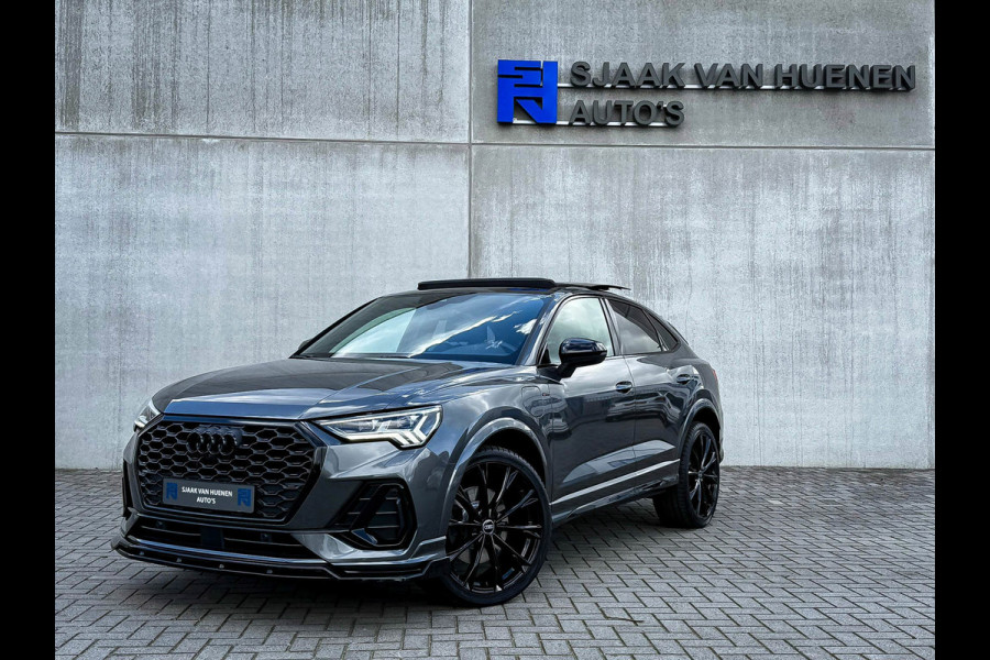 Audi Q3 Sportback 45TFSI e 245pk S-Tronic Competition S Edition S-Line 1éEig Pano|S+Memory|360°|Ambiance|Lane|Matrix|Trekhaak|RSQ3