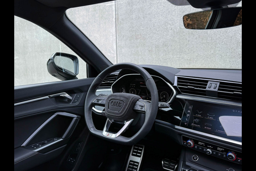 Audi Q3 Sportback 45TFSI e 245pk S-Tronic Competition S Edition S-Line 1éEig Pano|S+Memory|360°|Ambiance|Lane|Matrix|Trekhaak|RSQ3