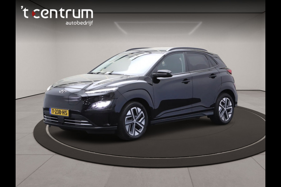 Hyundai Kona EV Premium 64 kWh 204 PK, Leder, 4 x Stoelverwarming, Head-Up, Camera
