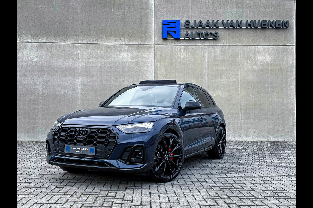 Audi Q5 50TFSI e 299PK Quattro Competition S Edition S-Line 1é Eig Audi Exclusive|Pano|Luchtvering|360°|B&O|HD Matrix|HUD|Trekhaak