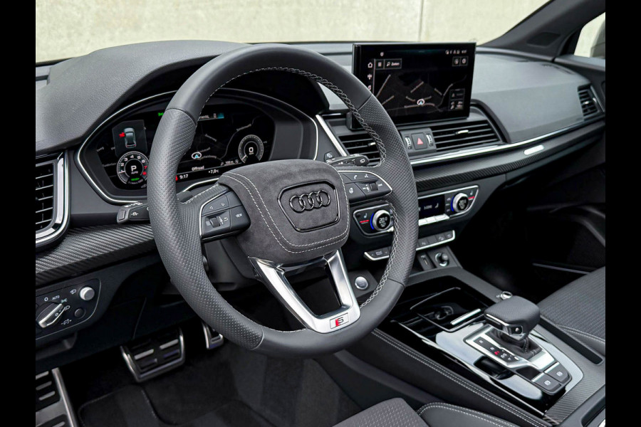 Audi Q5 50TFSI e 299PK Quattro Competition S Edition S-Line 1é Eig Audi Exclusive|Pano|Luchtvering|360°|B&O|HD Matrix|HUD|Trekhaak