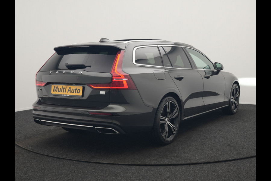 Volvo V60 T6 Recharge AWD Inscription PHEV 340pk Dealer O.H. | Panodak | Camera | Lederen Sportstoelen Memory & Verwarmd | Stuur Verwarmd | Keyless | Navigatie | DAB | Cruise Control | Plug In Hybrid |