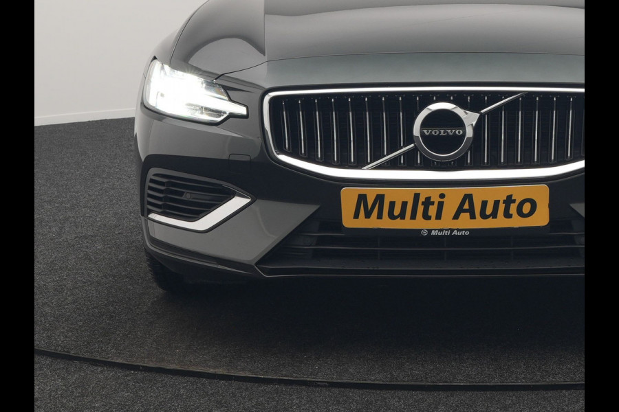 Volvo V60 T6 Recharge AWD Inscription PHEV 340pk Dealer O.H. | Panodak | Camera | Lederen Sportstoelen Memory & Verwarmd | Stuur Verwarmd | Keyless | Navigatie | DAB | Cruise Control | Plug In Hybrid |