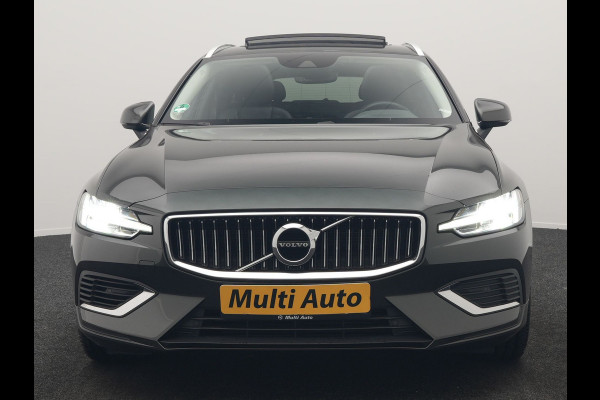 Volvo V60 T6 Recharge AWD Inscription PHEV 340pk Dealer O.H. | Panodak | Camera | Lederen Sportstoelen Memory & Verwarmd | Stuur Verwarmd | Keyless | Navigatie | DAB | Cruise Control | Plug In Hybrid |
