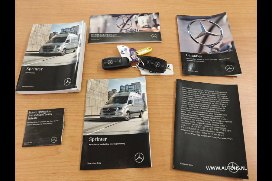 Mercedes-Benz Sprinter 315 1.9 CDI L2H2, AUTOMAAT , Euro 6 , Apk april 2027 , 150 PK , met pakket bezorg vakken.
