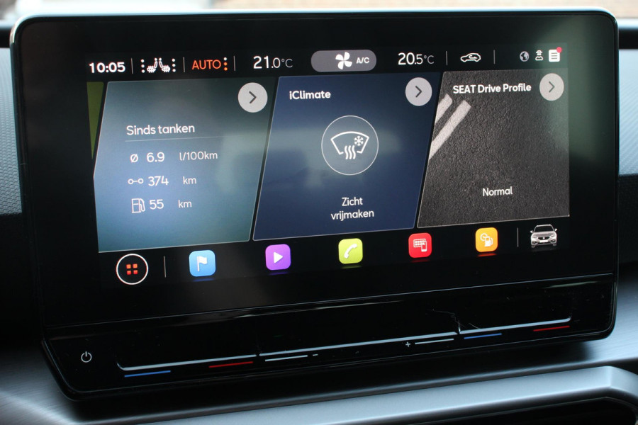 Seat Leon ST FR 1.5 eTSI DSG | Adaptieve Cruise Control | Navigatie | Digitale cockpit| Full LED koplampen| Stoelverwarming| Parkeersensoren | Apple Carplay/Android Auto |