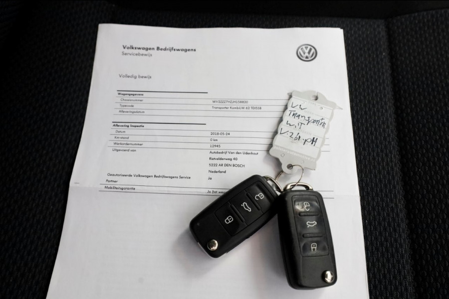 Volkswagen Transporter T6 2.0 TDI E6 Lang D.C. Comfortline Airco/Navi/Achterklep 05-2018