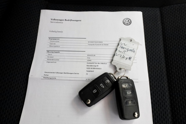 Volkswagen Transporter T6 2.0 TDI E6 Lang D.C. Comfortline Airco/Navi/Achterklep 05-2018